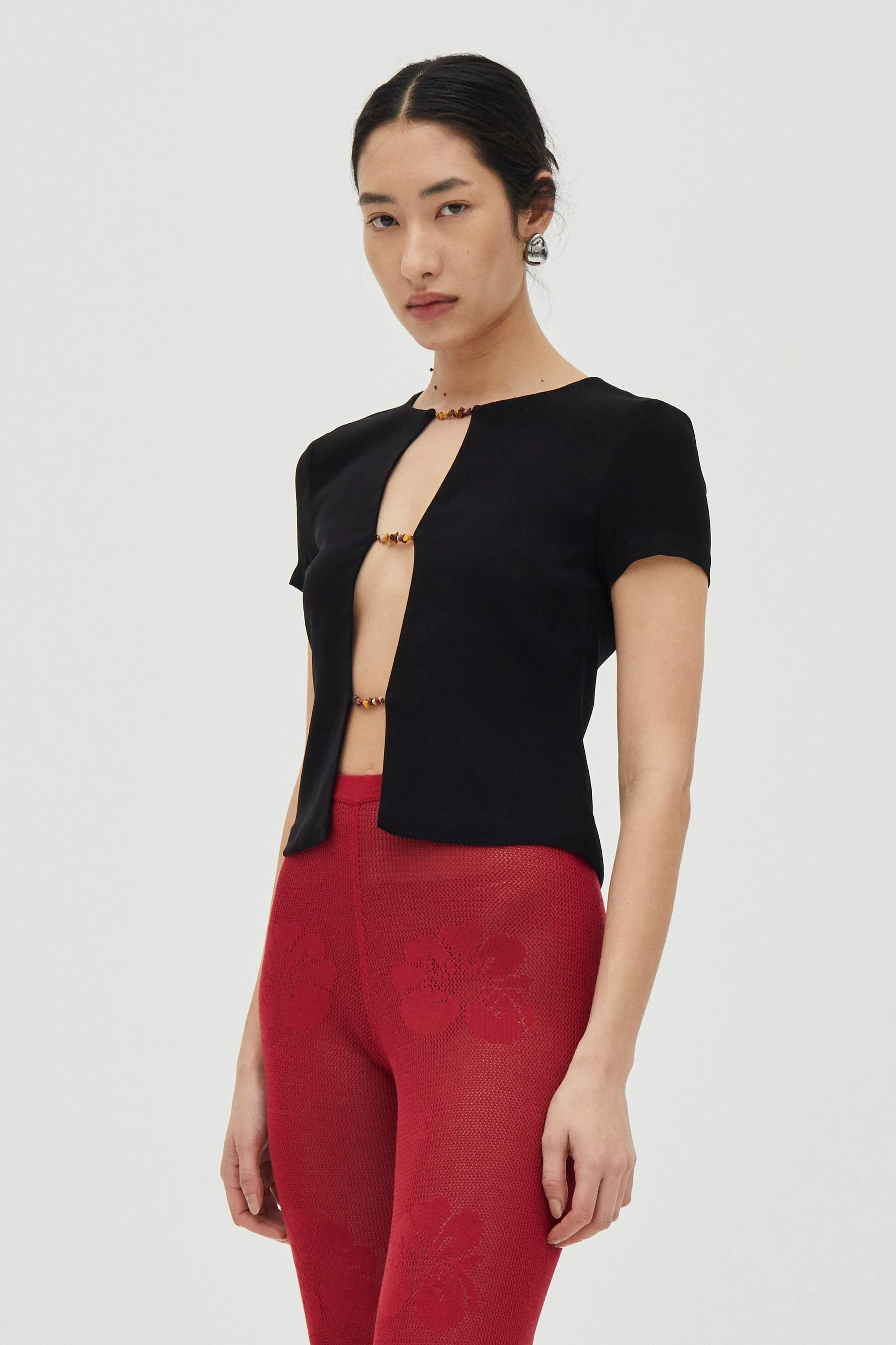 LUCENT JEWEL TEE | GRAPHITE sold by Third Form product image thumbnail 3