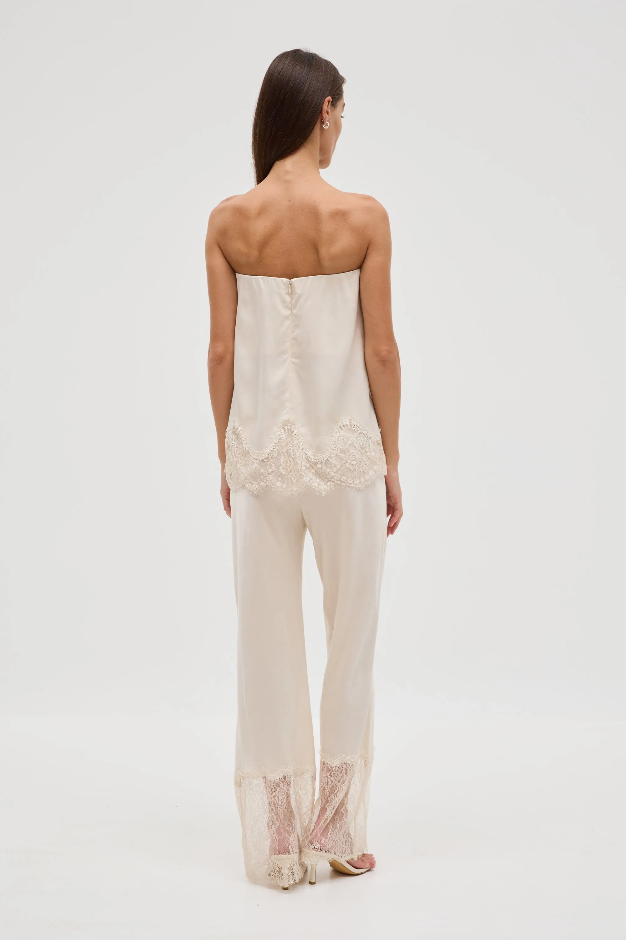 VISIONS LACE PANT | BUTTERCREAM sold by Third Form product image thumbnail 5