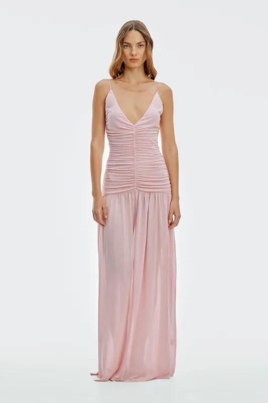 Unspoken V Neck Maxi | Petal made by Third Form