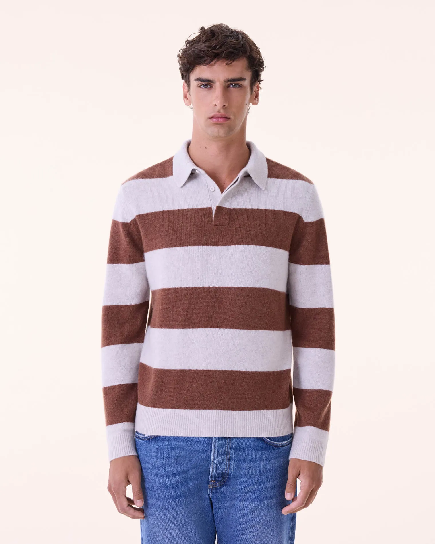 Polo Roy Rayure avoine sold by Kutjen product image thumbnail 2