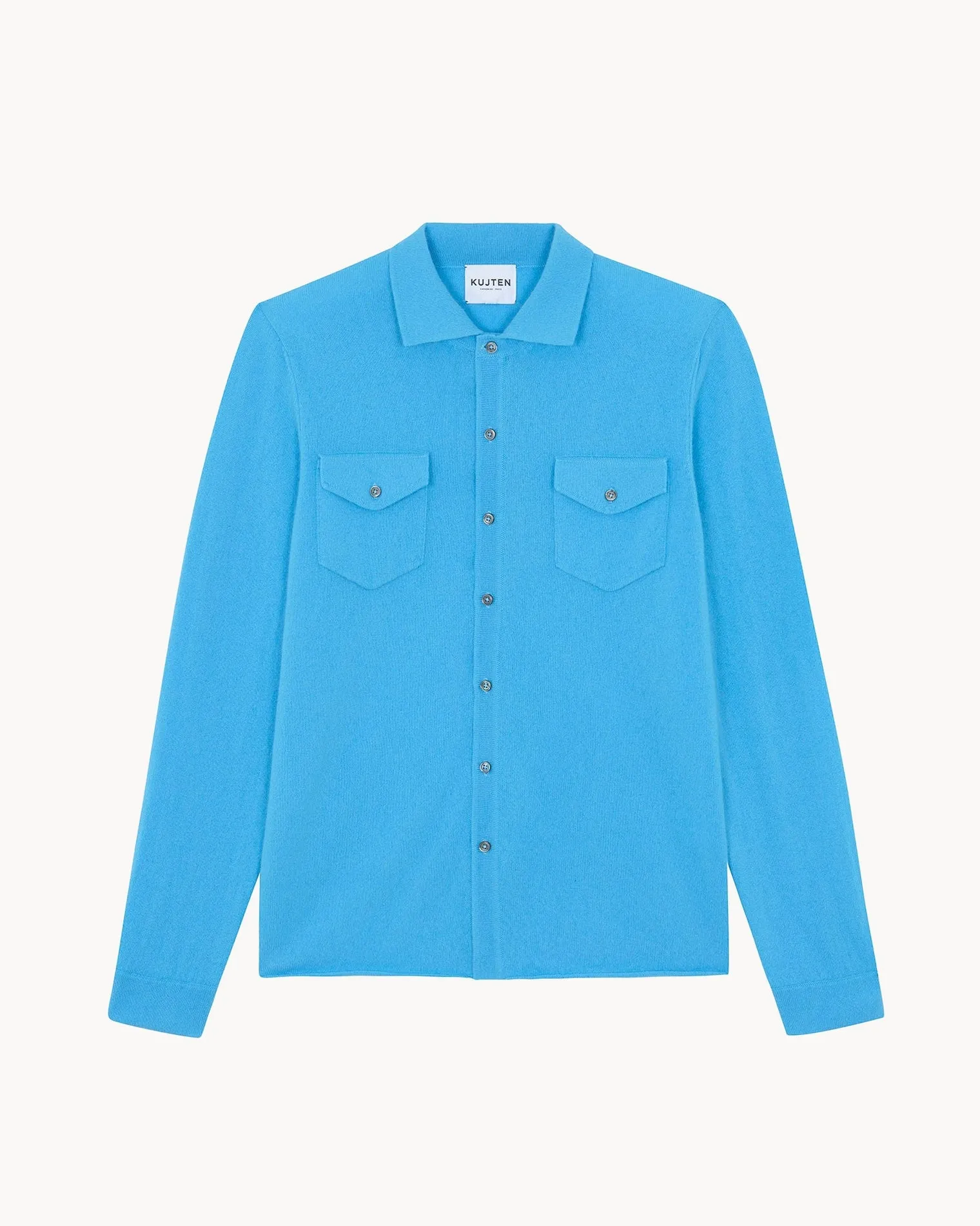Chemise Julius bleu glacier sold by Kutjen product image thumbnail 4