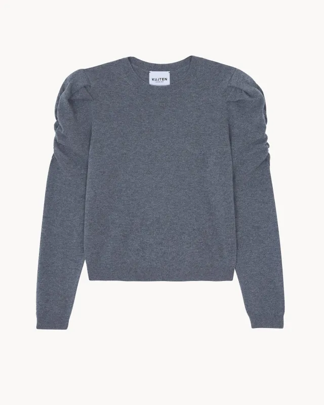 Pull Naoto gris flanelle sold by Kutjen