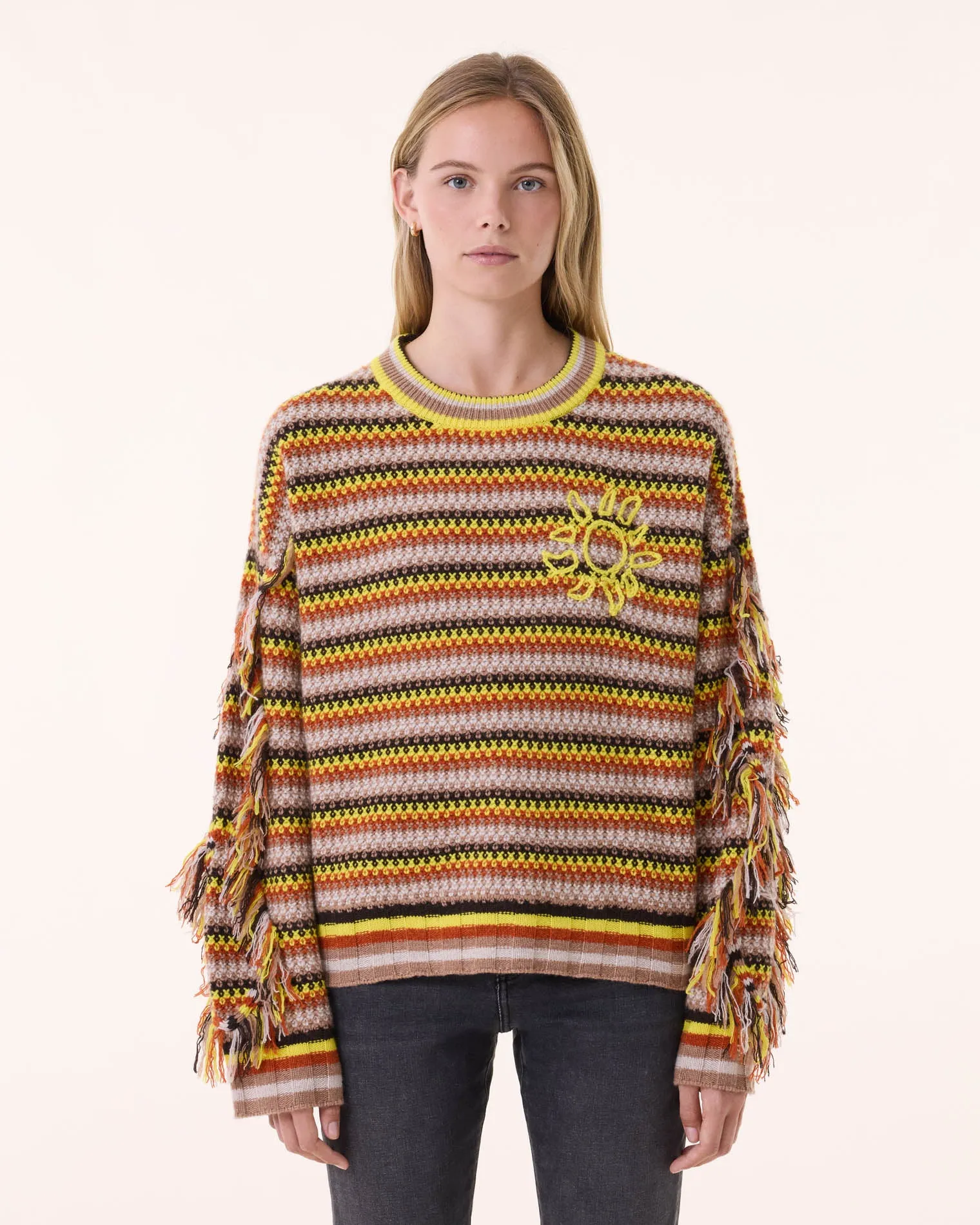 Pull Zanabi Loubry orange brûlé sold by Kutjen product image thumbnail 2