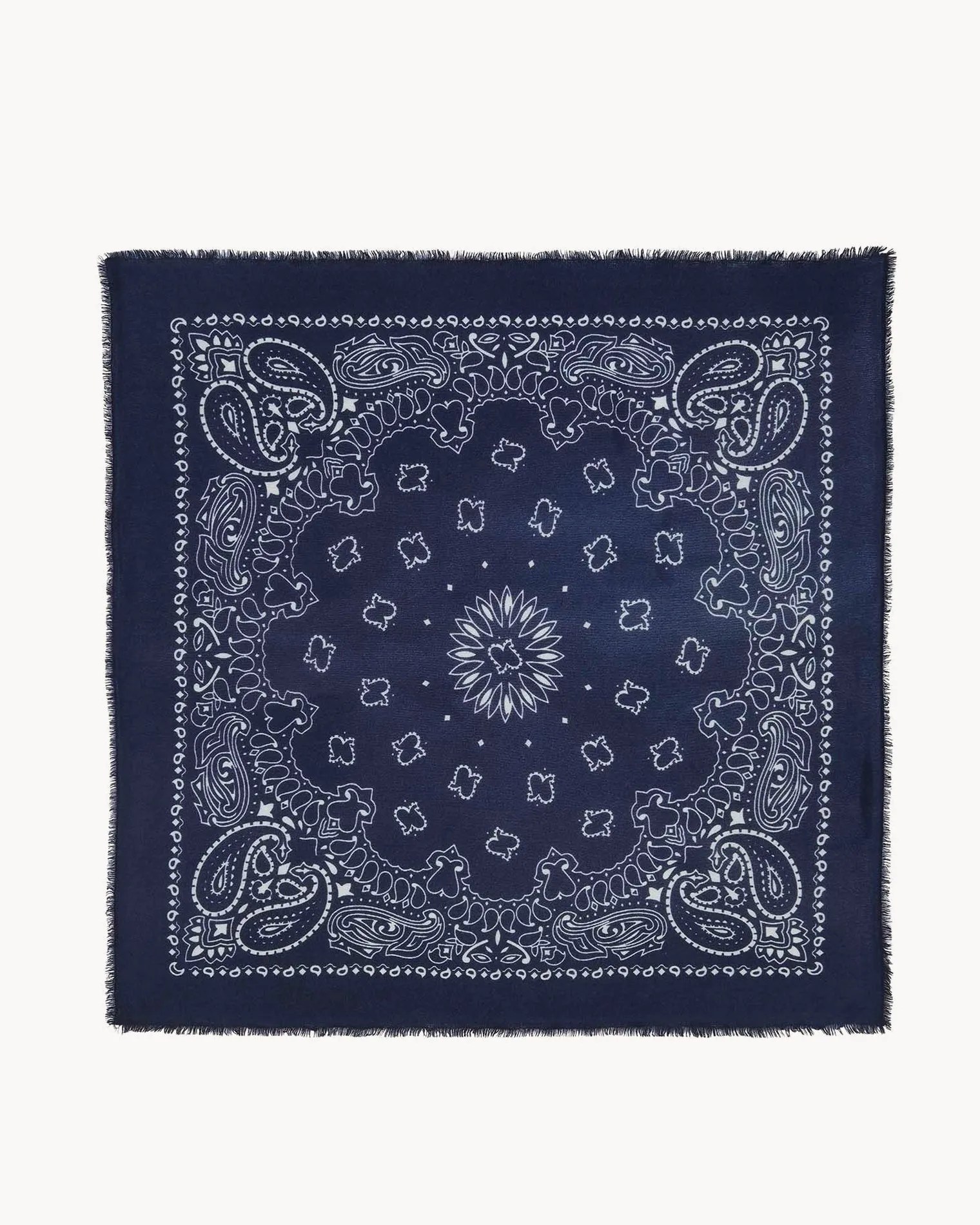 Grand Bandana Hachiko bleu marine foncé sold by Kutjen