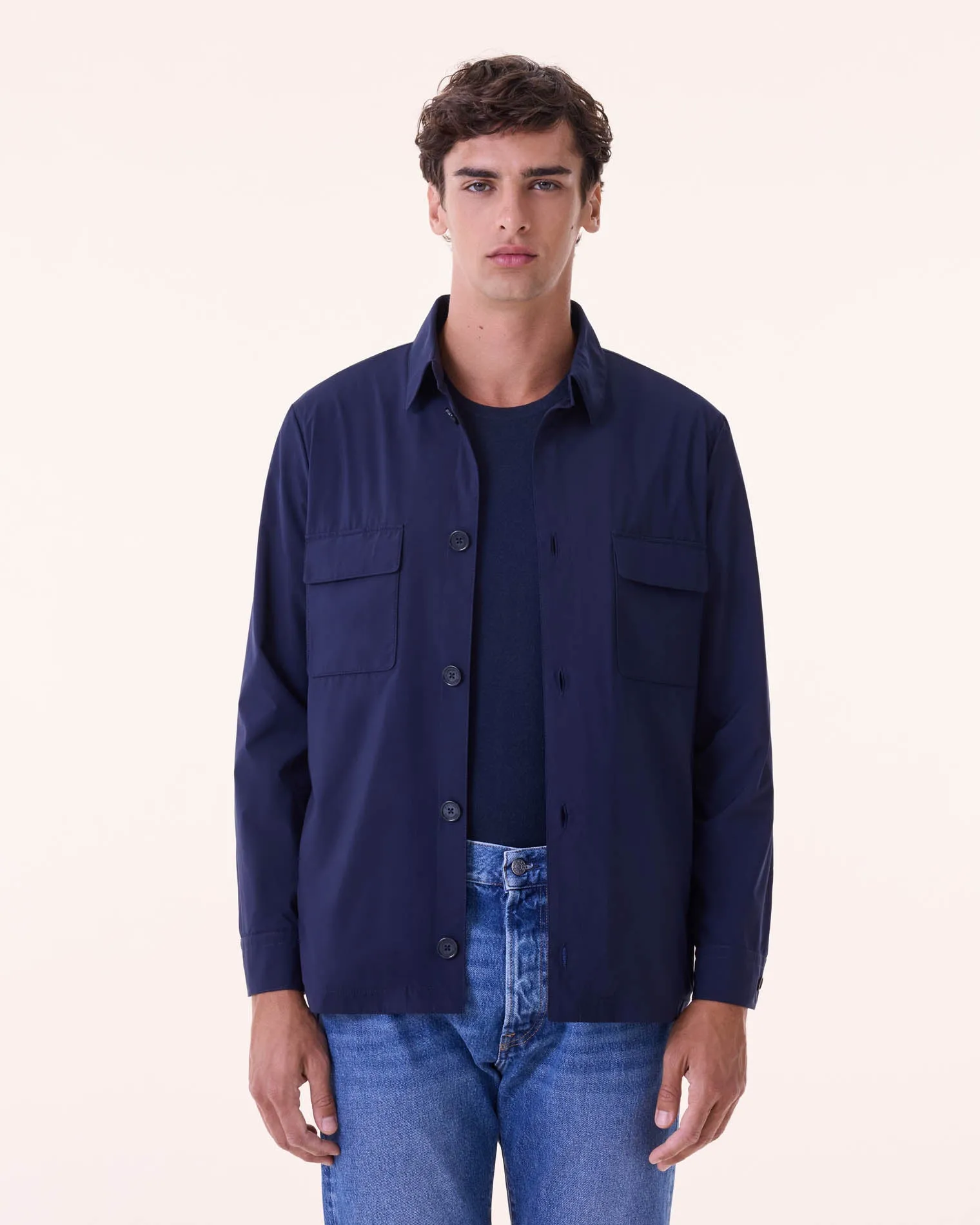 Veste Alan bleu marine foncé sold by Kutjen product image thumbnail 2