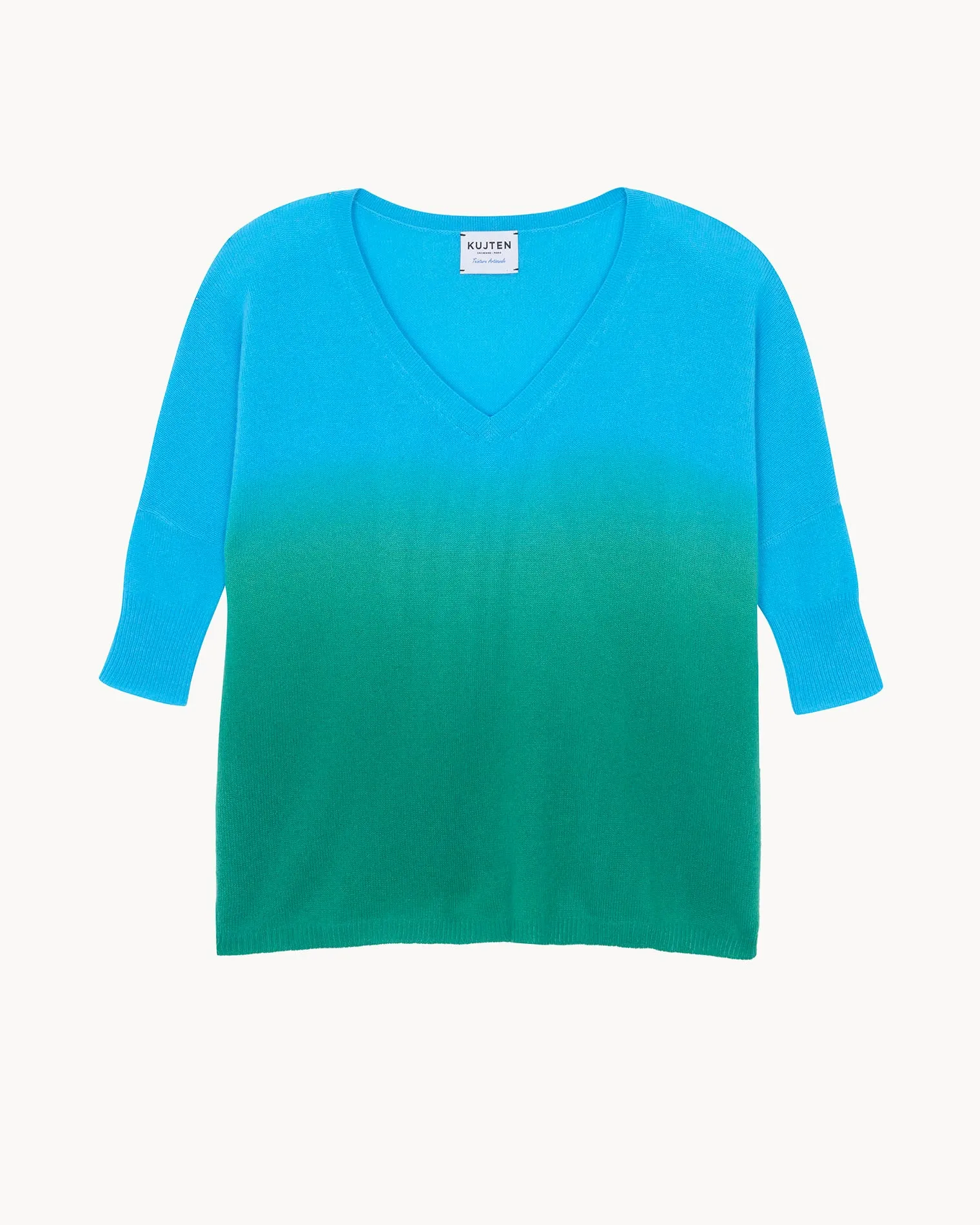 Pull Minie Dye bleu fluo sold by Kutjen