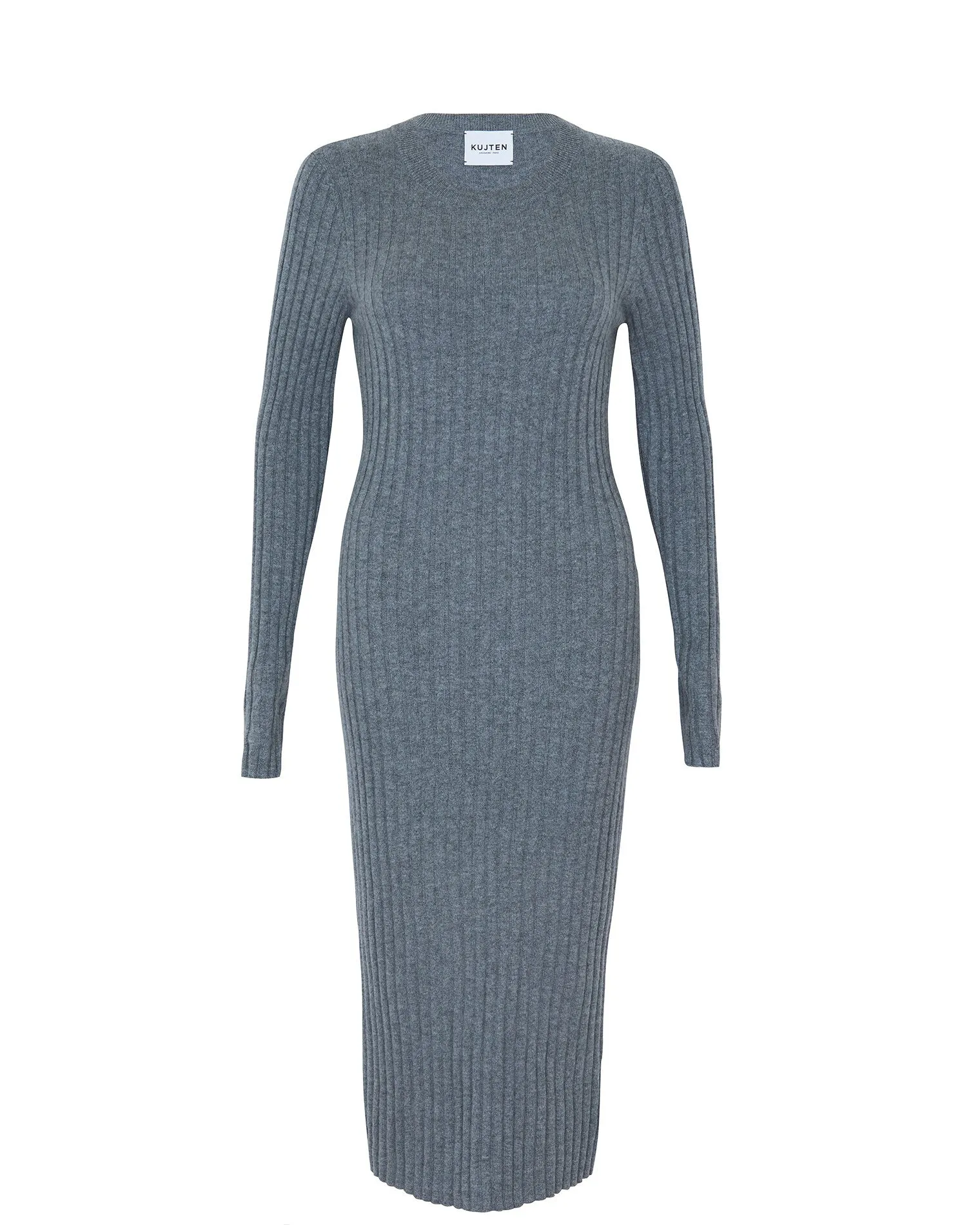 Robe Abba gris flanelle sold by Kutjen