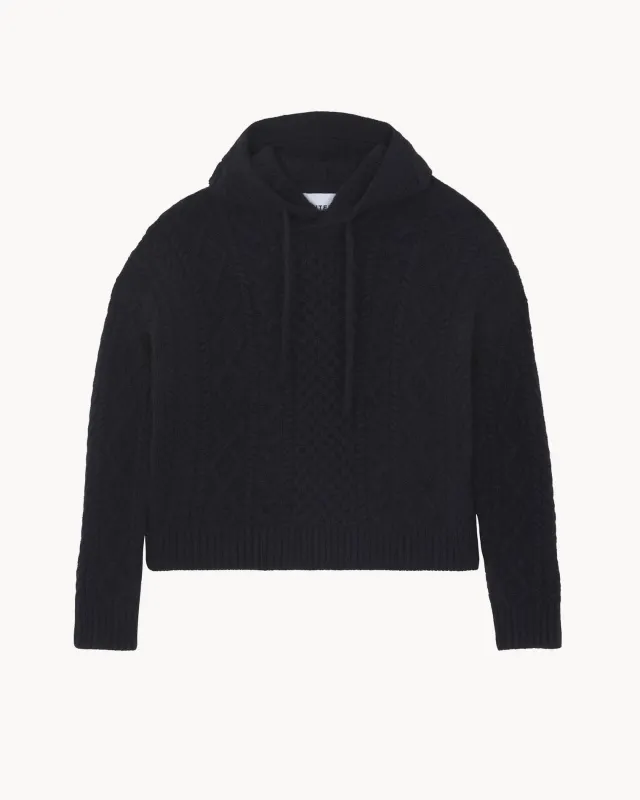 Hoodie Alyssa bleu marine foncé sold by Kutjen