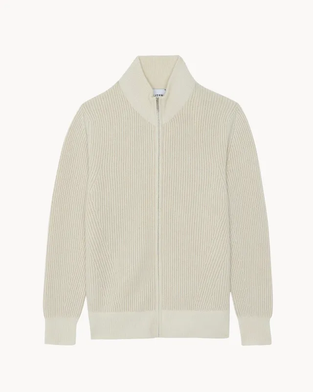 Gilet Allan beige organic sold by Kutjen