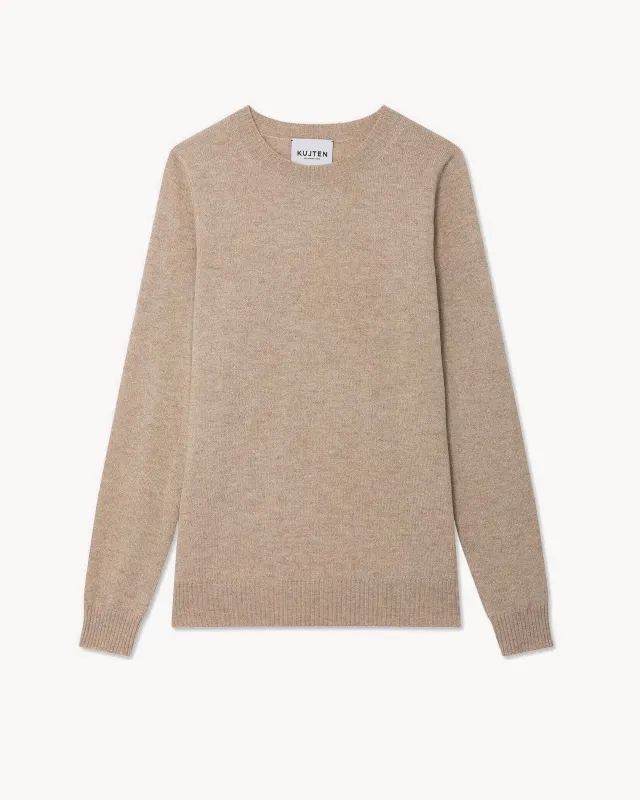 Pull Dorita beige chiné sold by Kutjen