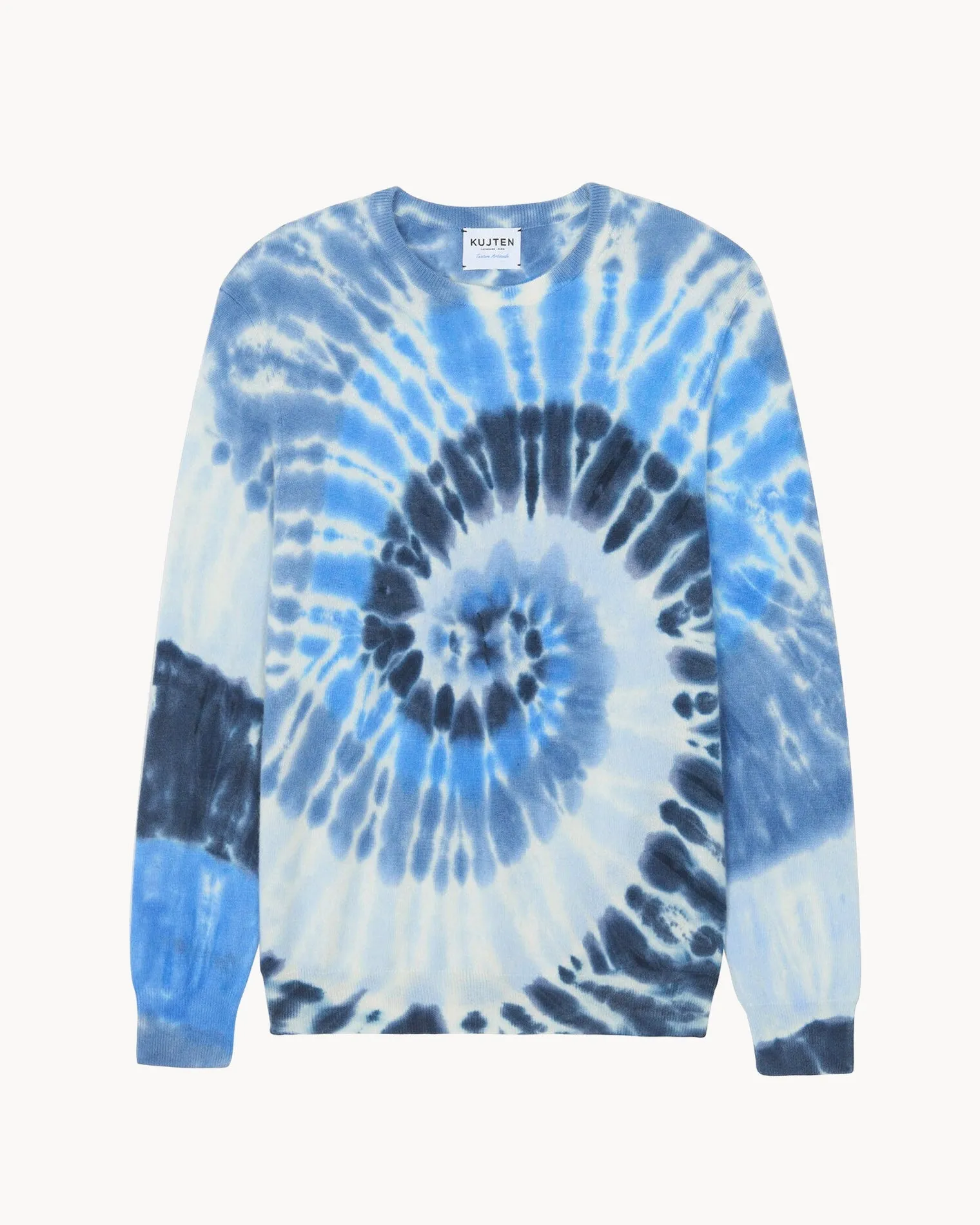 Pull Pitt Sunny bleu indigo chiné sold by Kutjen