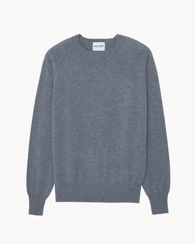 Pull Dan gris flanelle sold by Kutjen