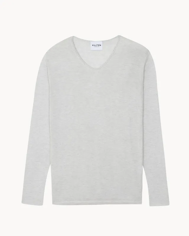 Top Jimi gris clair sold by Kutjen