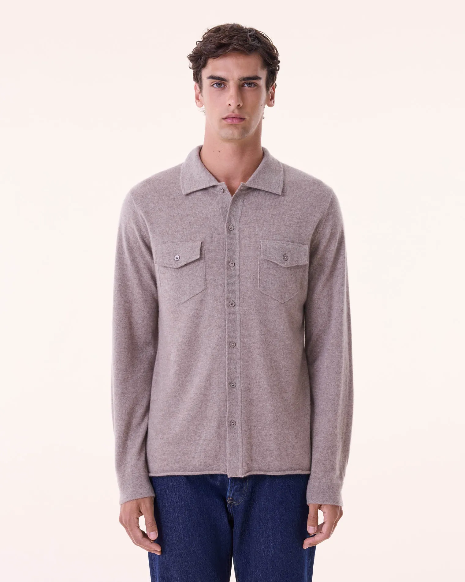 Chemise Julius taupe sold by Kutjen product image thumbnail 2