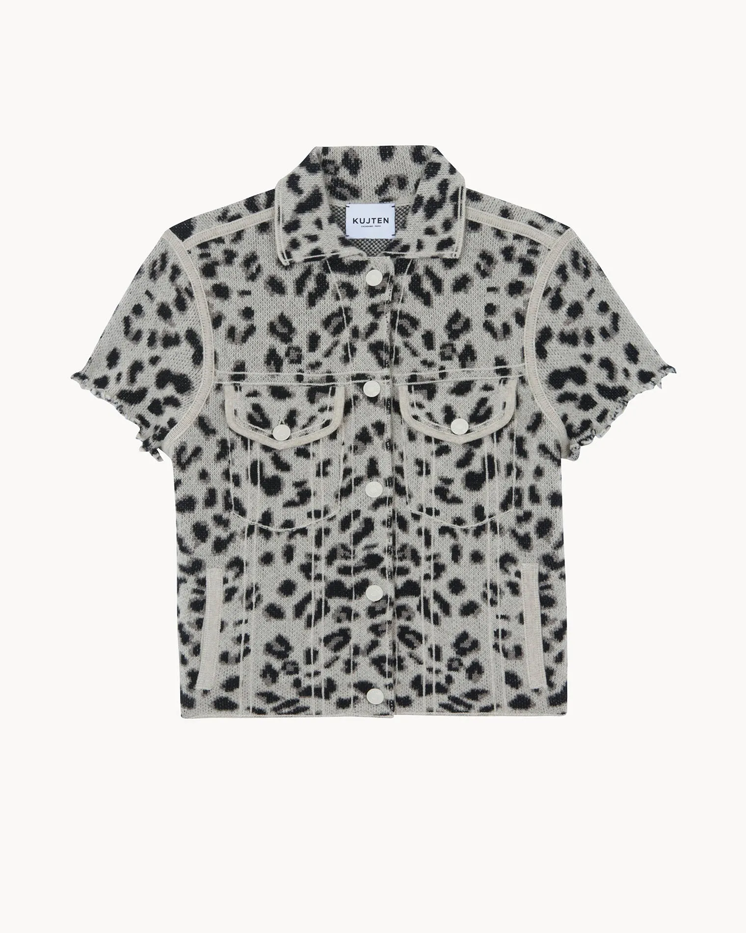 Veste Jessinda Leo avoine sold by Kutjen