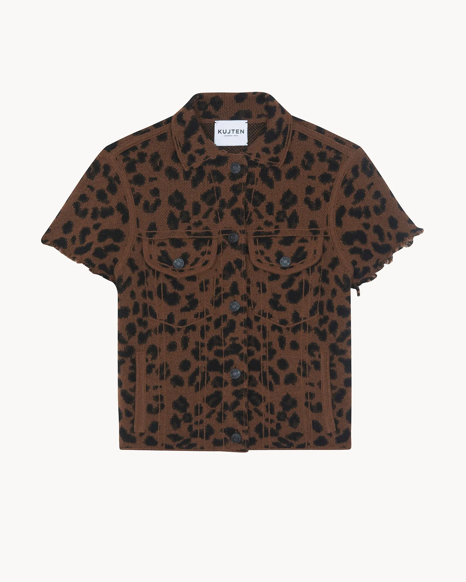 Veste Jessinda Leo marron sold by Kutjen product image thumbnail 4