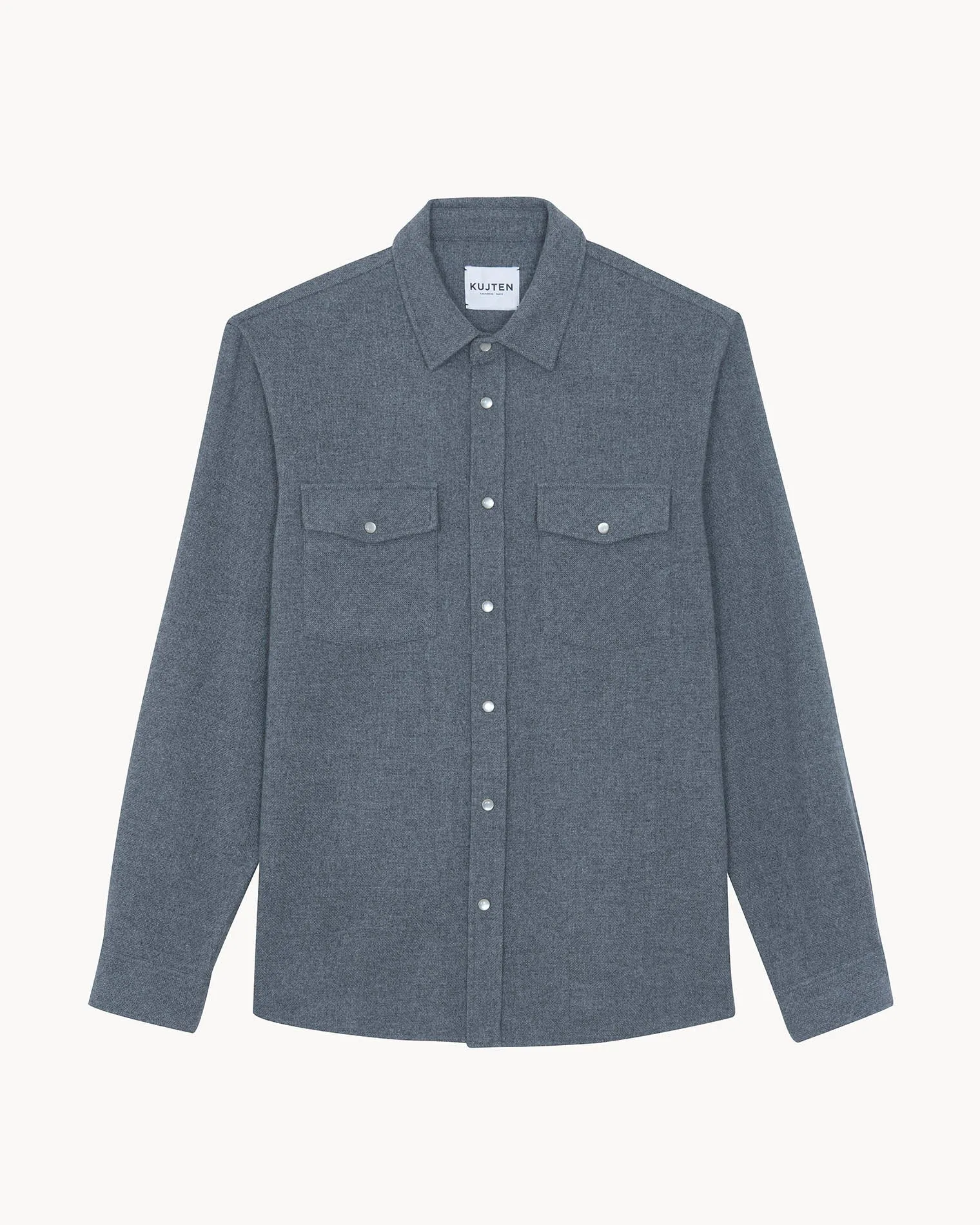 Chemise Timber gris flanelle sold by Kutjen