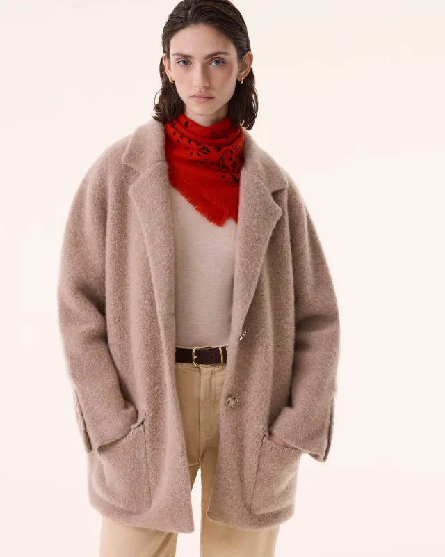 Veste Bree beige camel sold by Kutjen