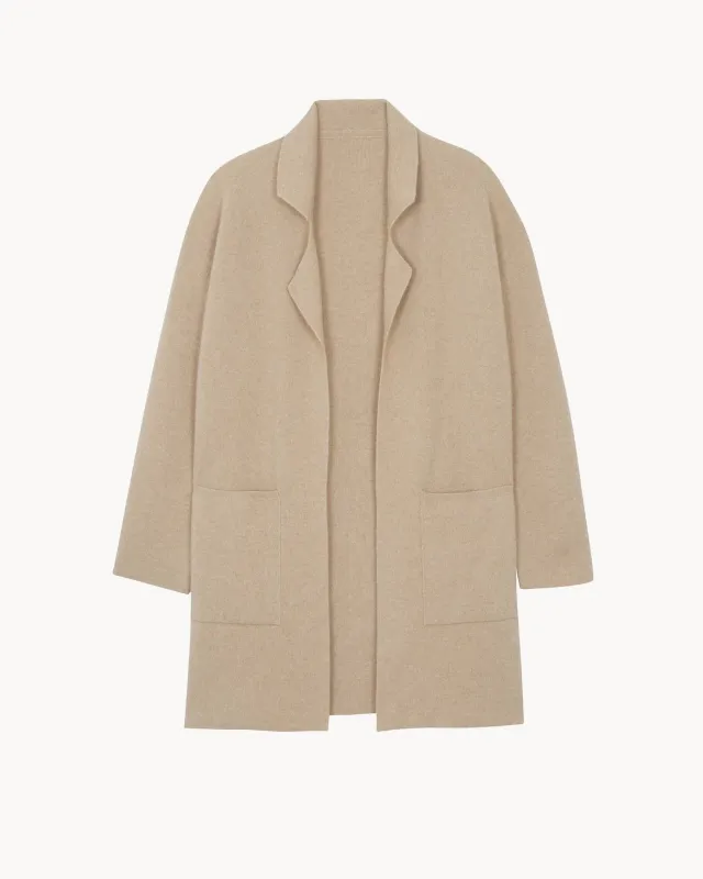 Manteau Netti beige organic made by Kutjen