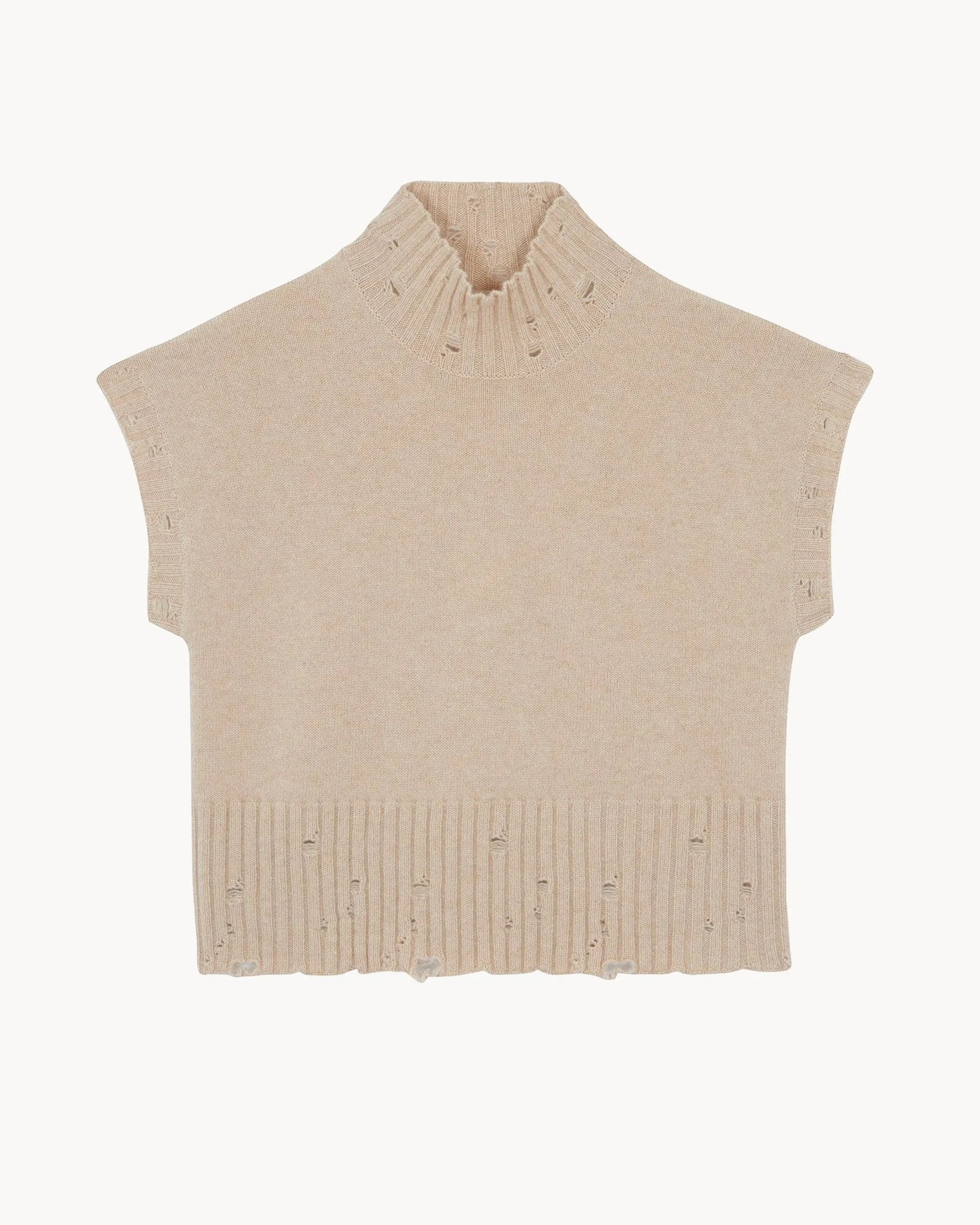 Pull Lala beige organic sold by Kutjen