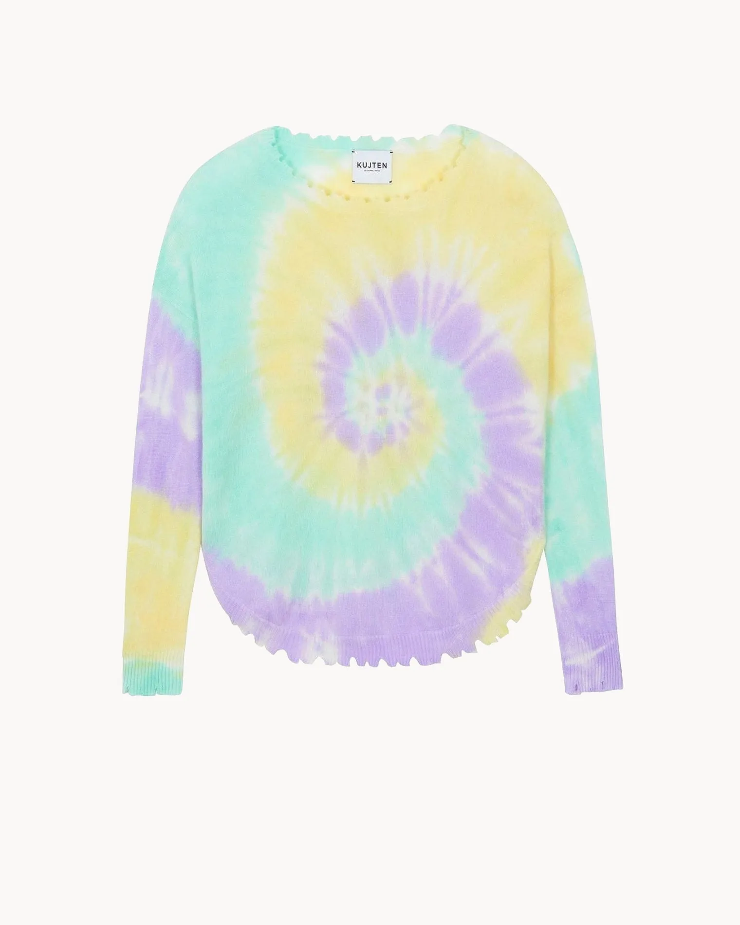 Pull Mela Sunny vert jade sold by Kutjen