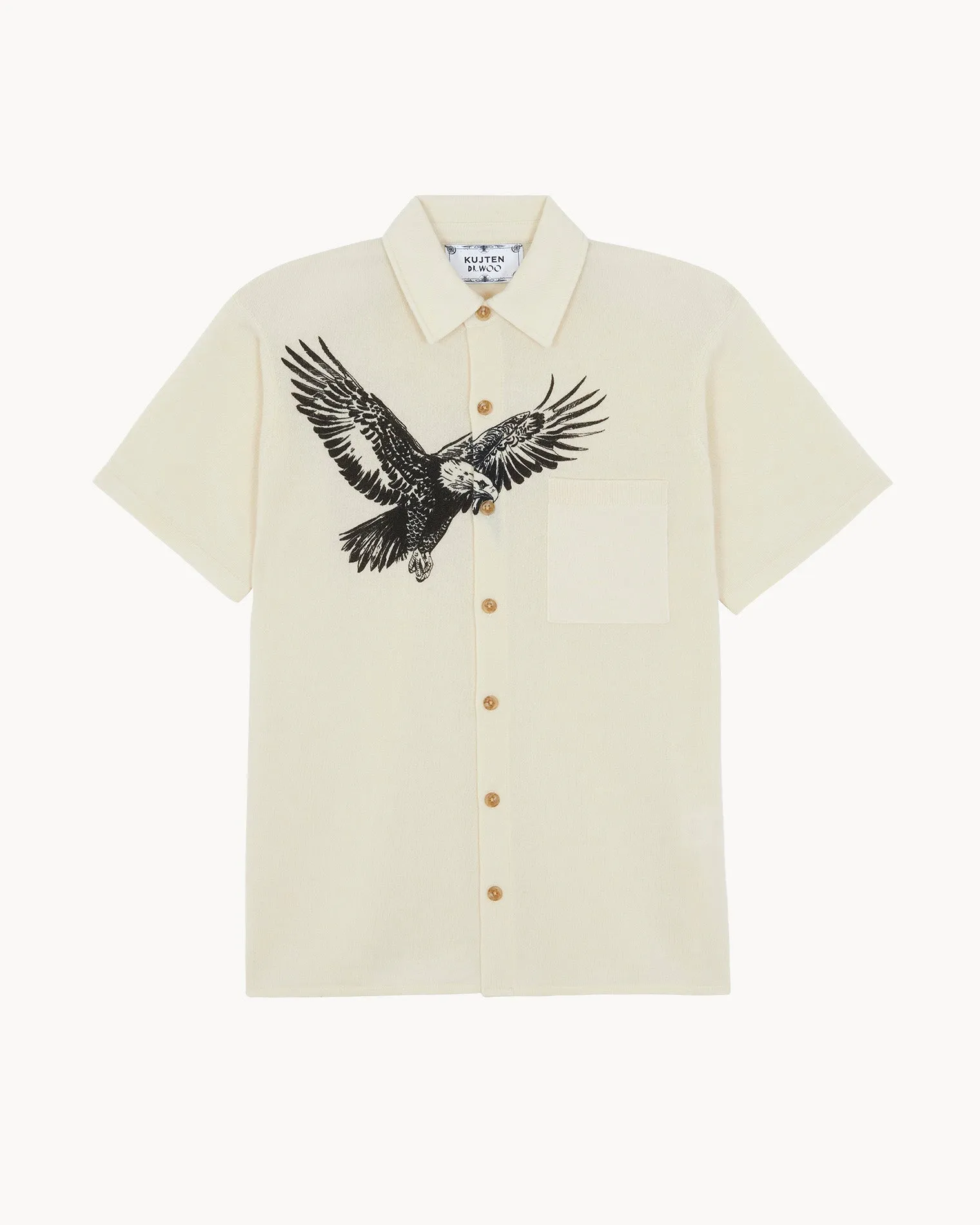 Chemise Tiger blanc sold by Kutjen