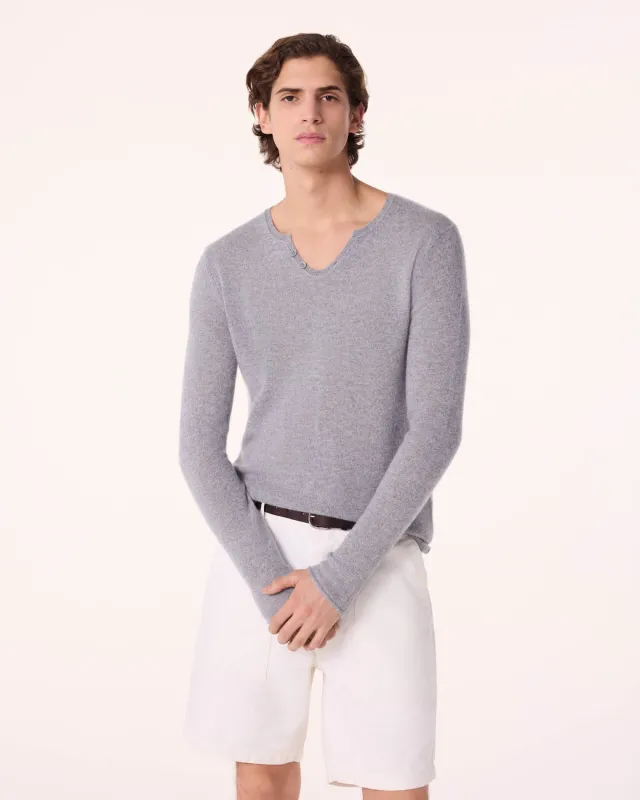 Pull Anton gris chiné sold by Kutjen