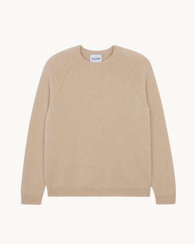 Pull Jojo beige chiné sold by Kutjen