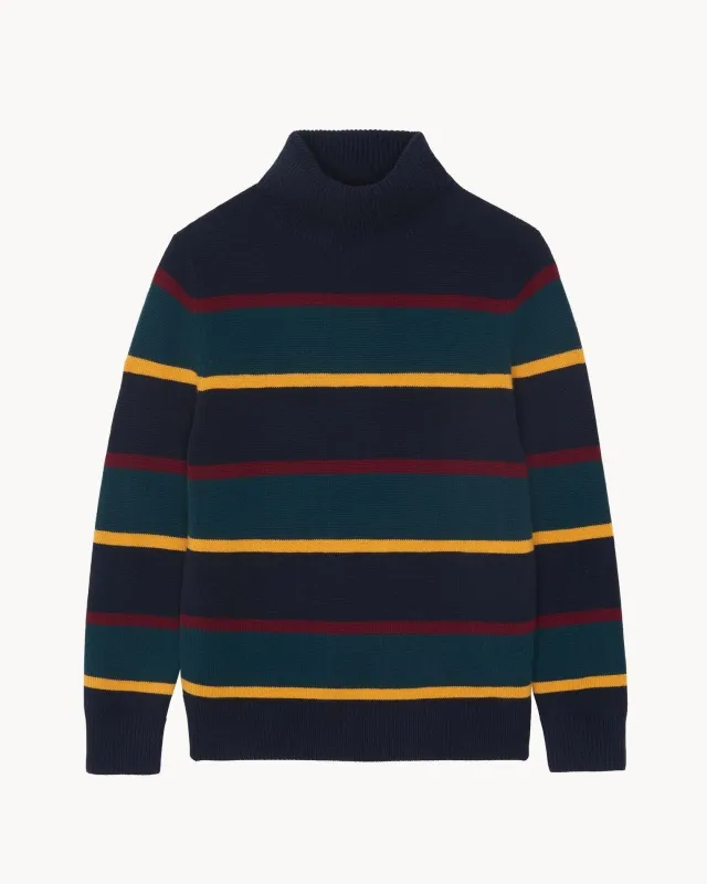 Pull Hugo bleu marine foncé made by Kutjen