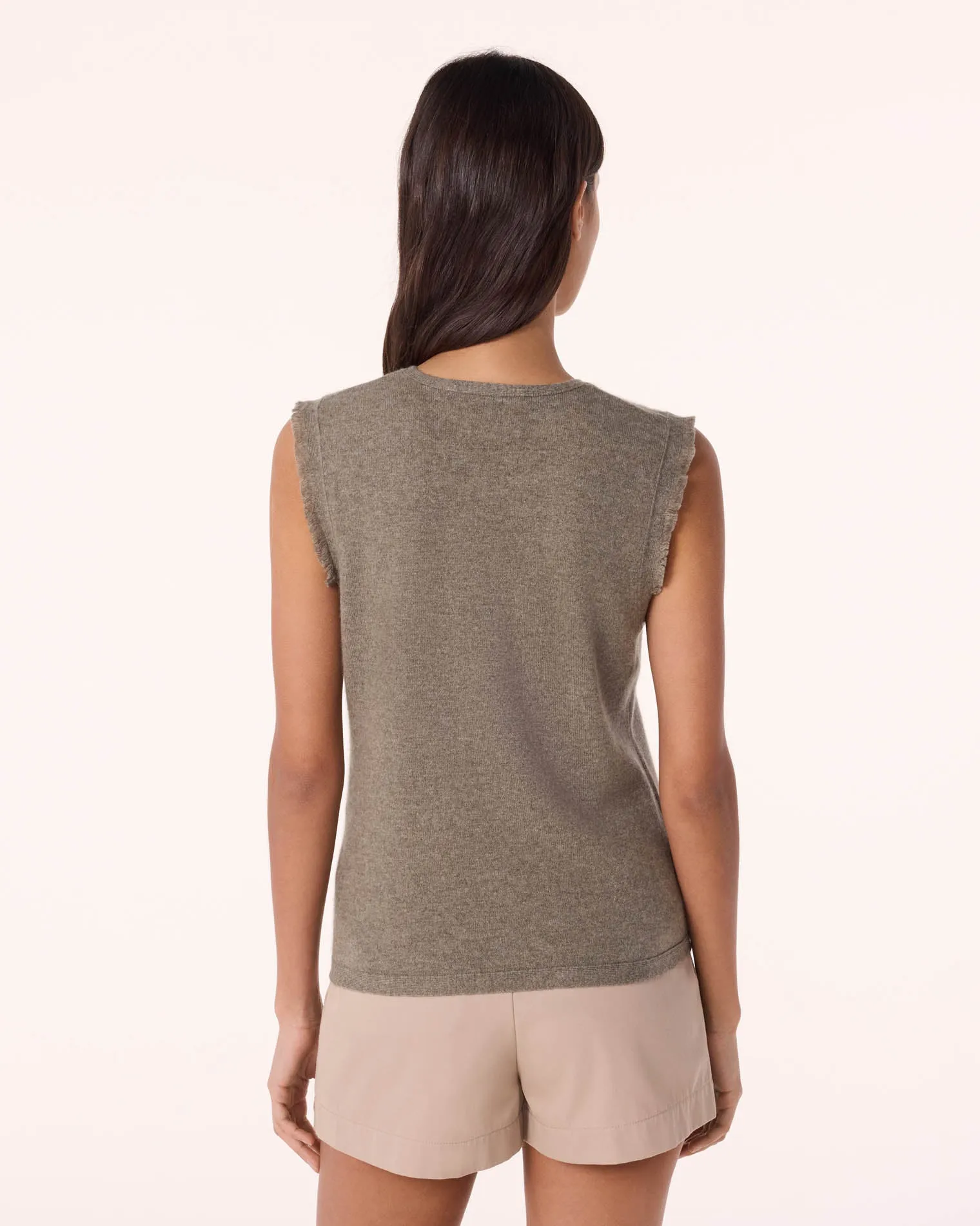 Top Lallu kaki chiné sold by Kutjen product image thumbnail 3