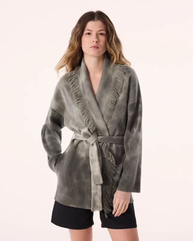 Veste Miko Bleach Dye kaki sold by Kutjen