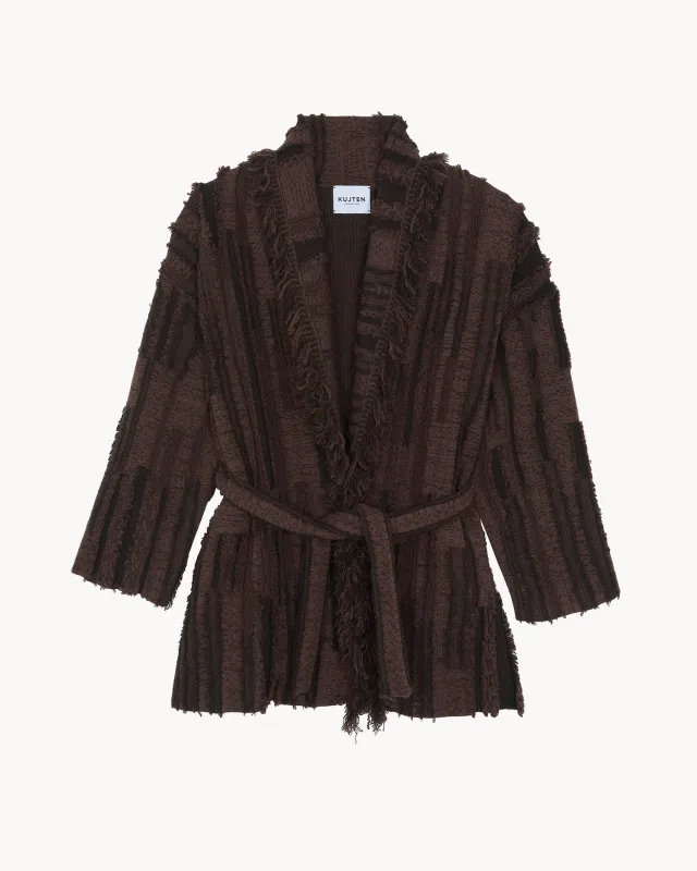 Veste Miko Destroy marron sold by Kutjen