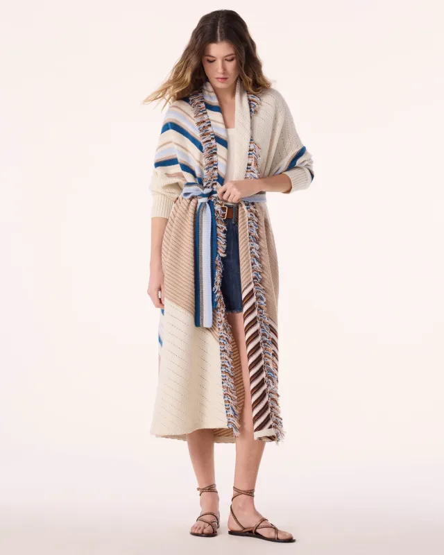 Veste Oumou blanc sold by Kutjen