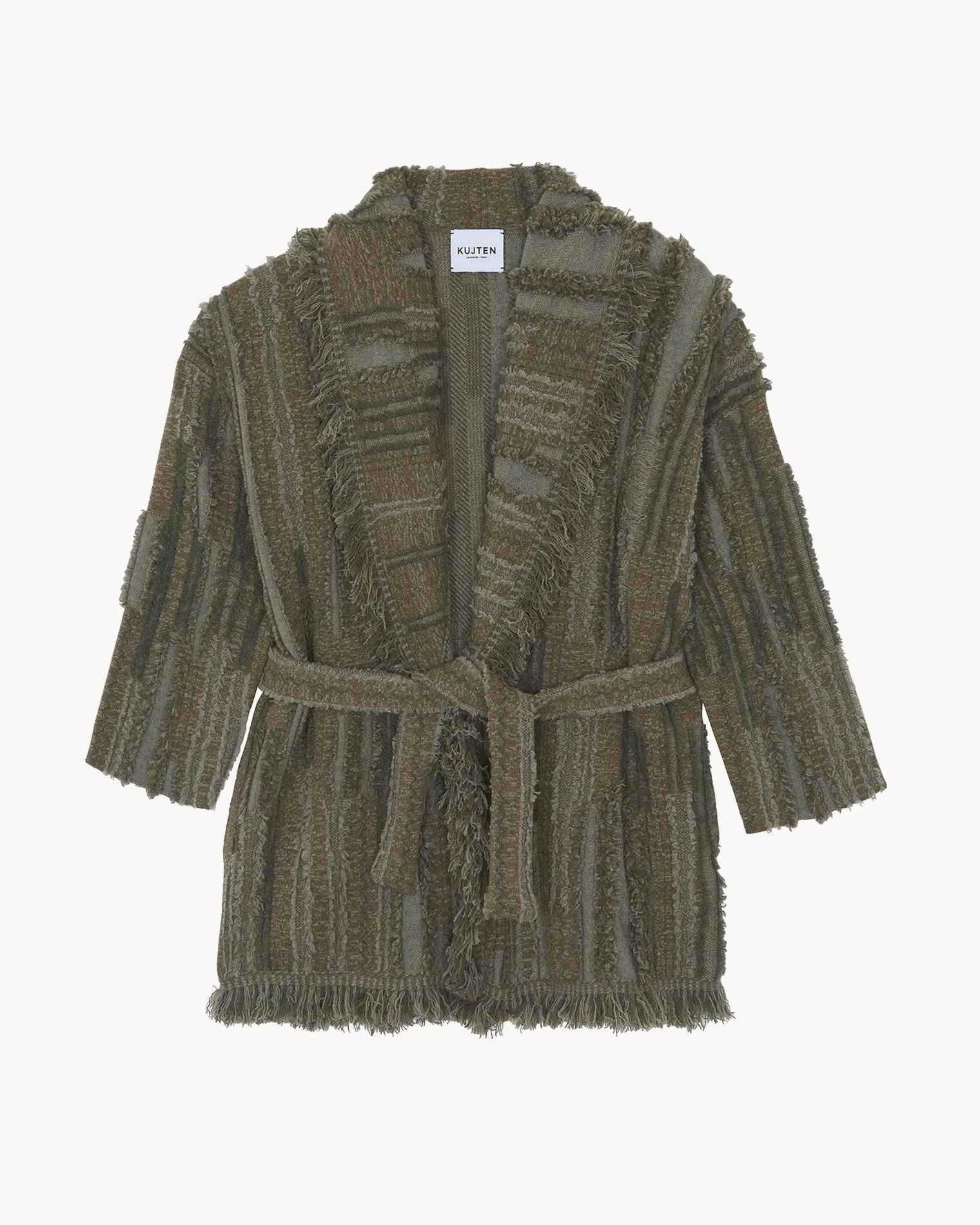 Veste Miko Destroy kaki chiné sold by Kutjen