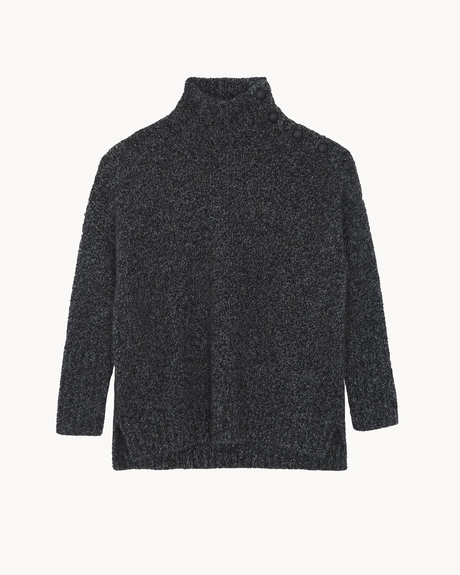 Pull Pinko Bouclette gris anthracite sold by Kutjen