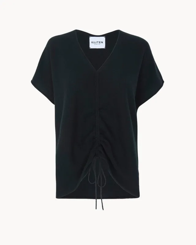 Top Nyso Solid noir sold by Kutjen