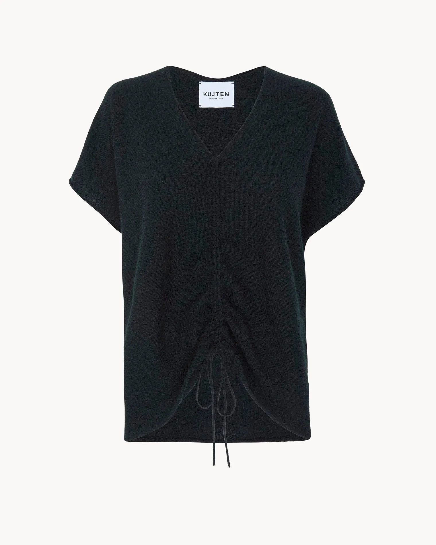 Top Nyso Solid noir sold by Kutjen