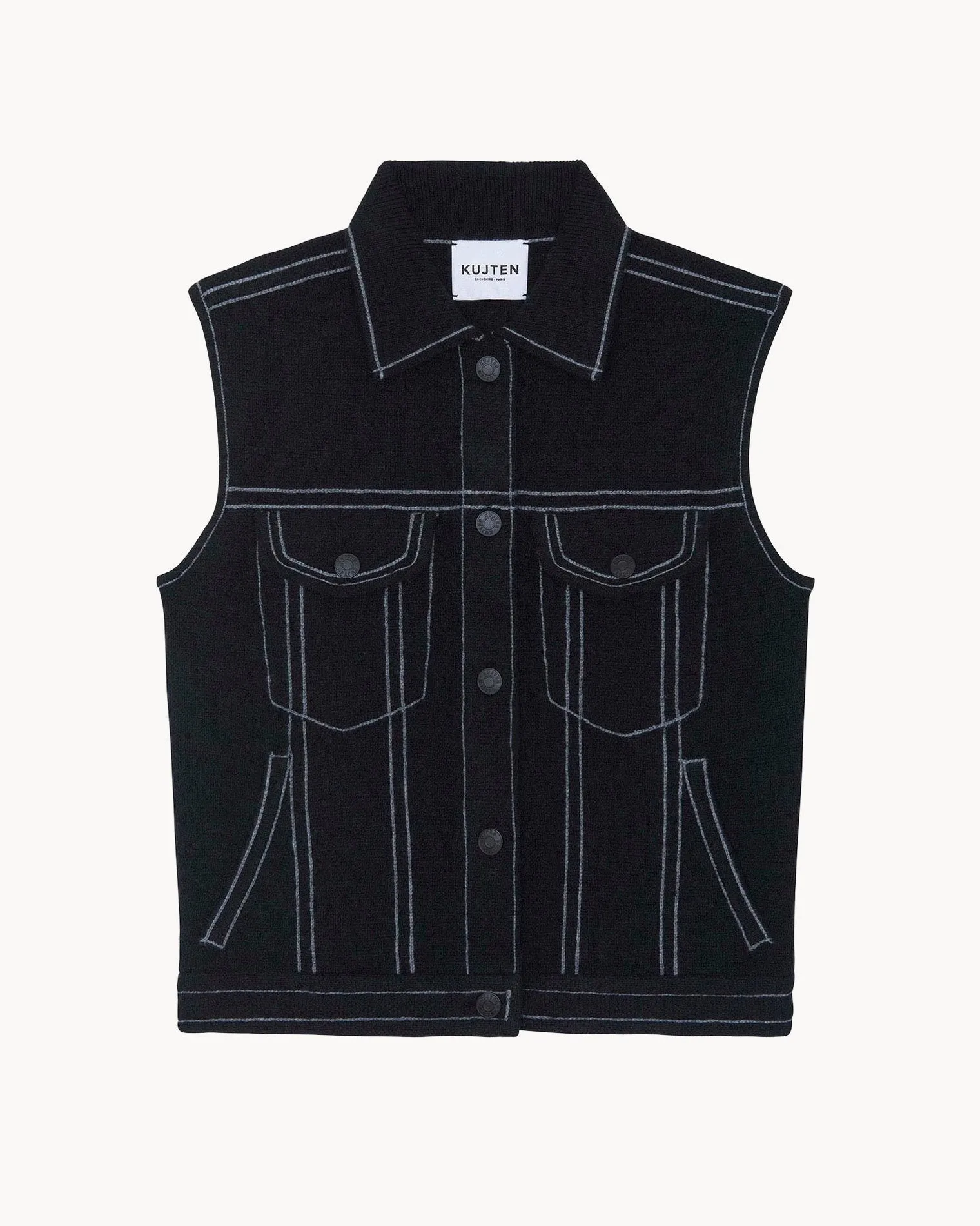 Veste Jess noir sold by Kutjen