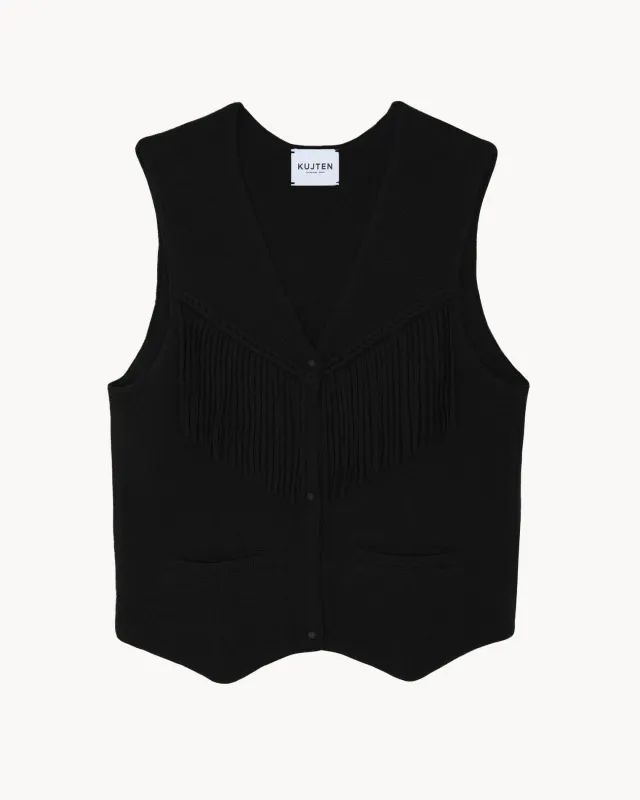 Veste Thelma noir sold by Kutjen