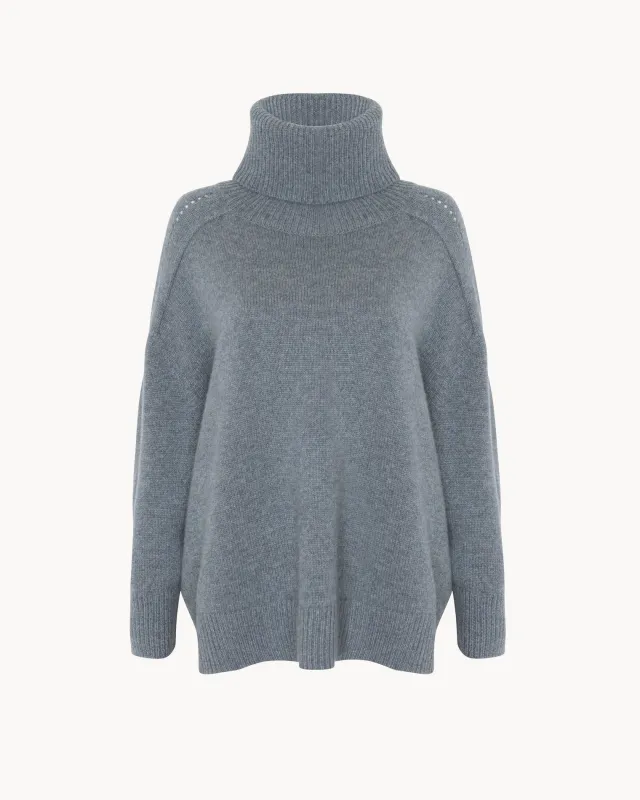 Pull Diana gris flanelle made by Kutjen