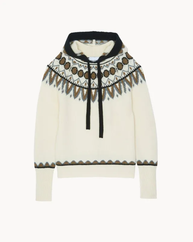 Pull Magnus blanc vintage made by Kutjen