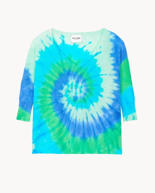 Pull Minie Sunny vert gazon sold by Kutjen