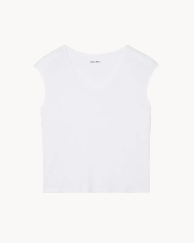 T-Shirt Karol blanc made by Kutjen