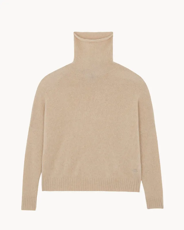 Pull Tila beige organic made by Kutjen