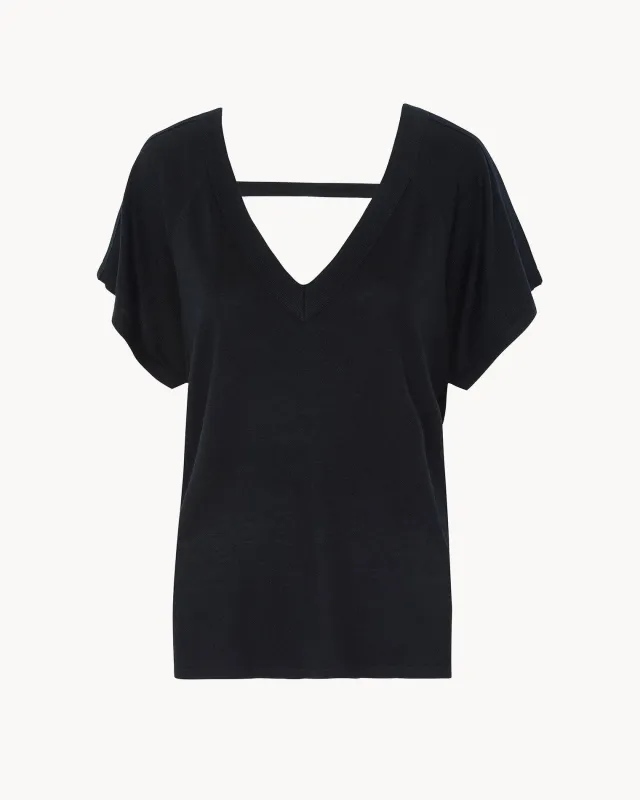 Top Laya noir sold by Kutjen