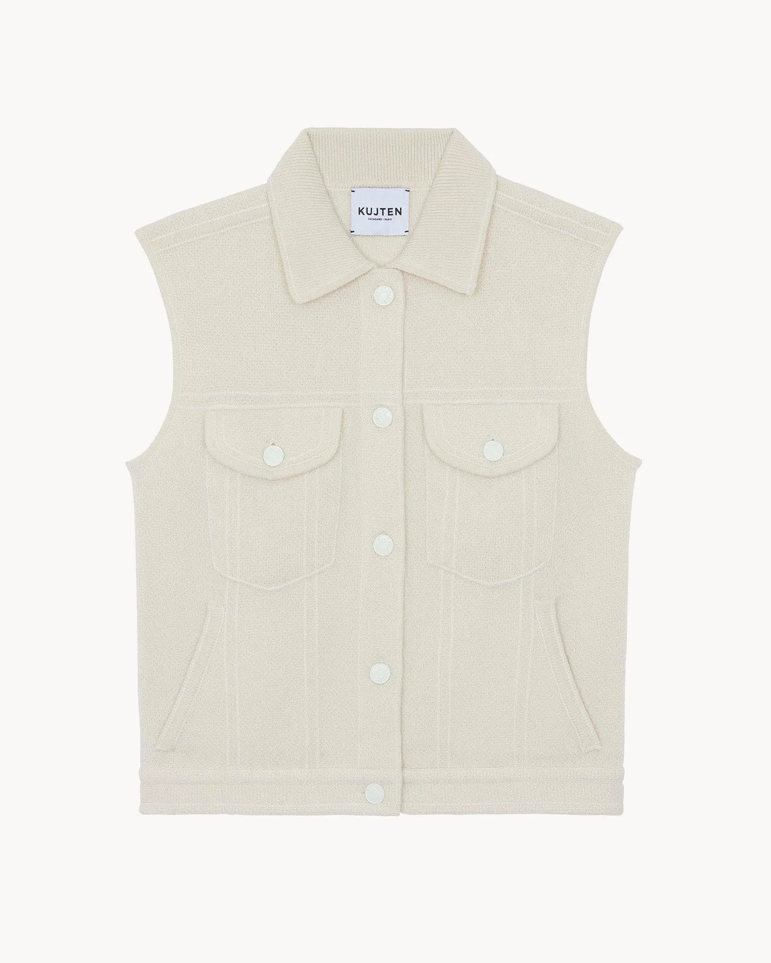 Veste Jess blanc vintage sold by Kutjen