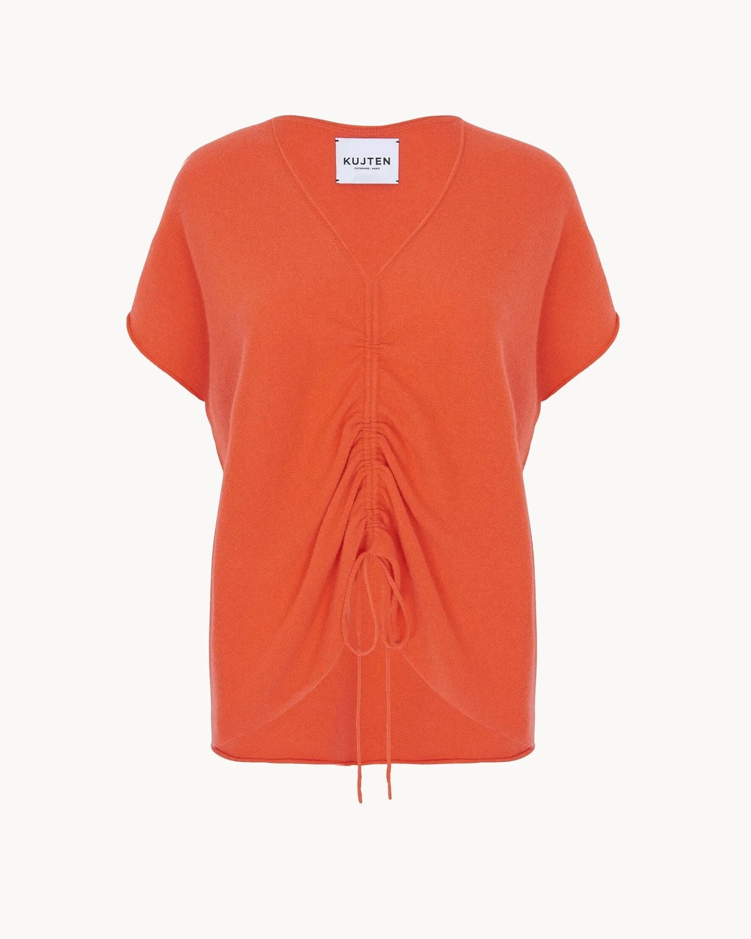 Top Nyso Solid orange hibiscus sold by Kutjen