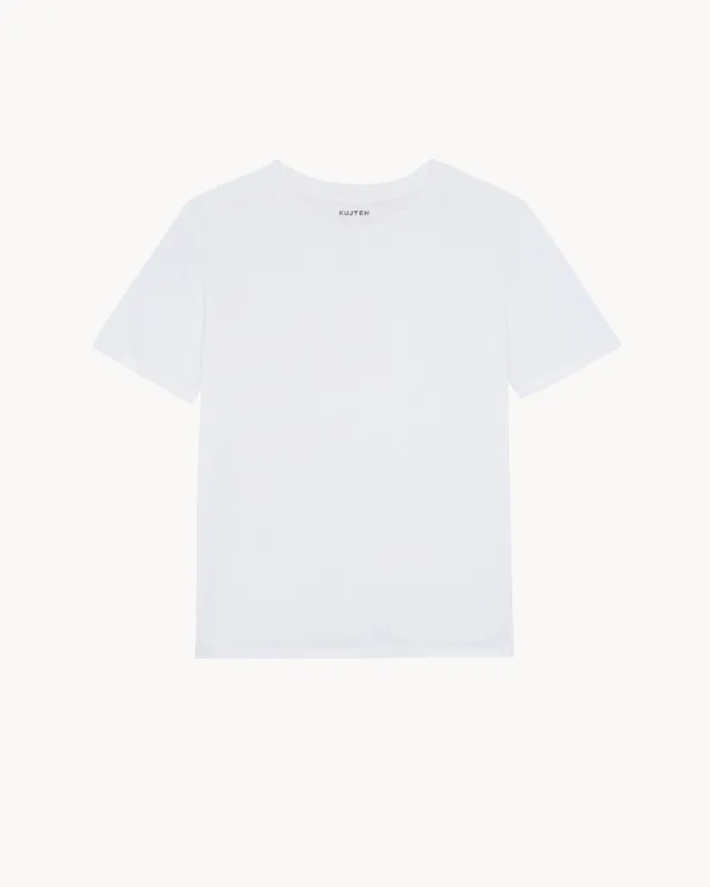 T-Shirt Aya blanc made by Kutjen
