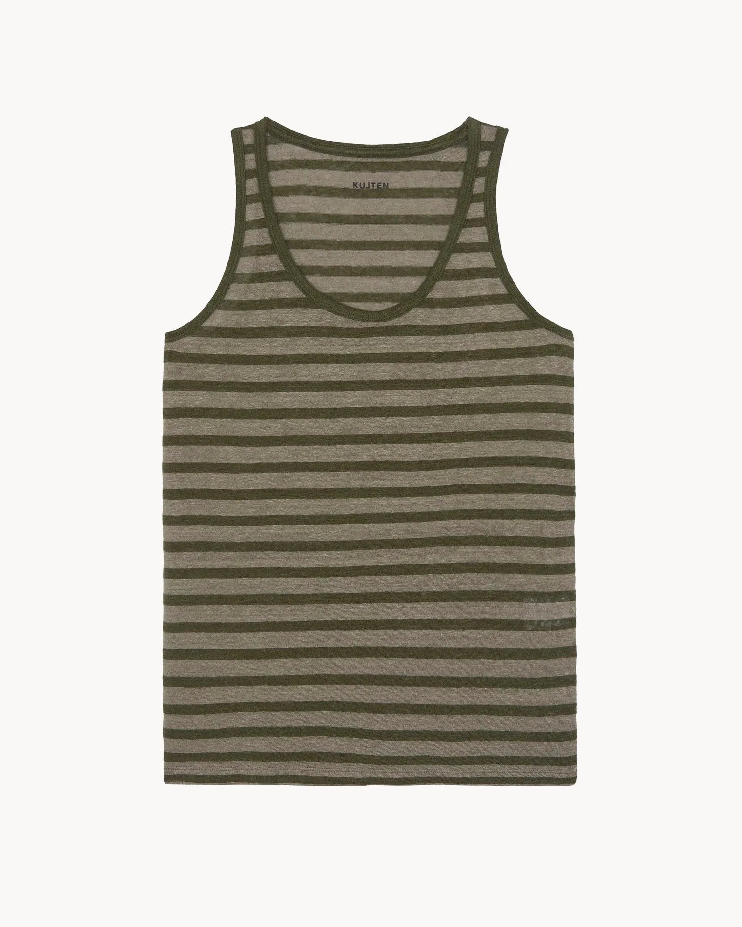 Débardeur Soft Stripes kaki clair sold by Kutjen