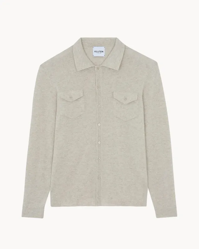 Chemise Julius avoine sold by Kutjen